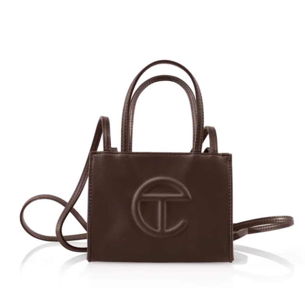 Telfar Small Chocolate Shopping Bag